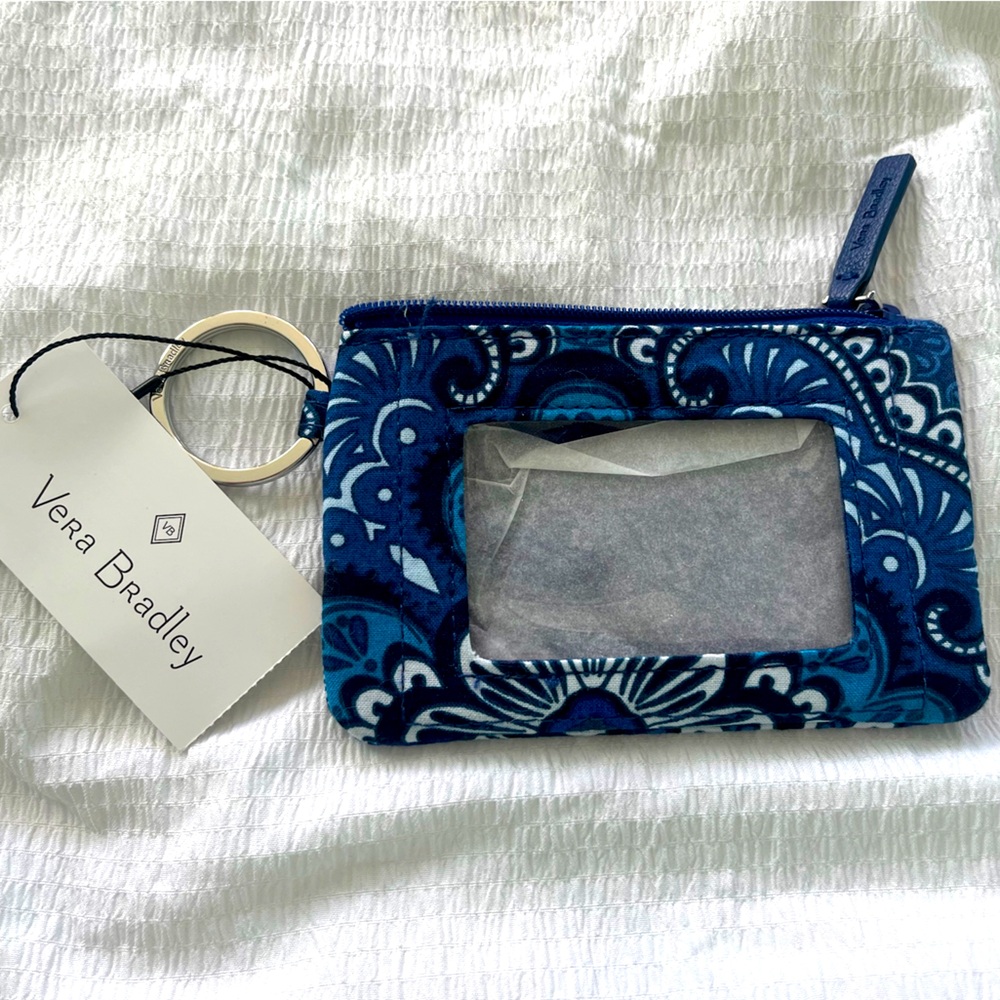 NWT blue paisley Vera Bradley wallet